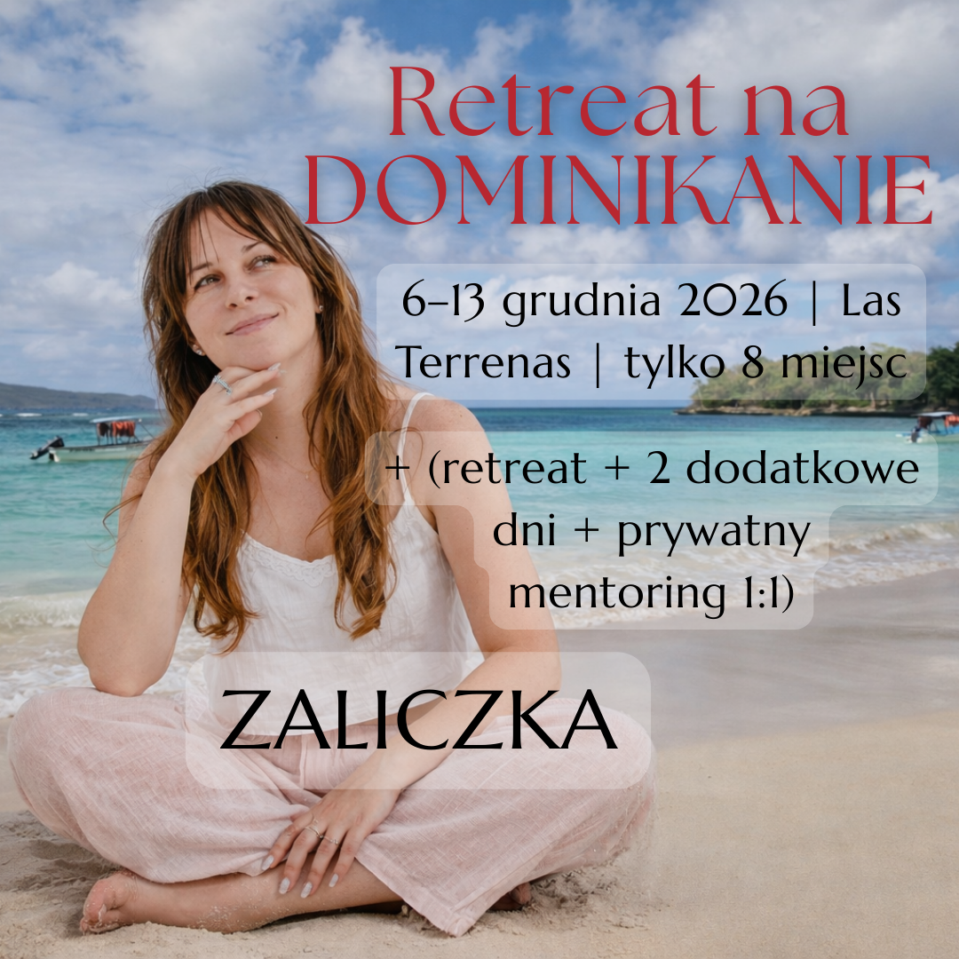 ZALICZKA Retreat na DOMINIKANIE | 6–13 grudnia 2026 + 2 dni | Las Terrenas